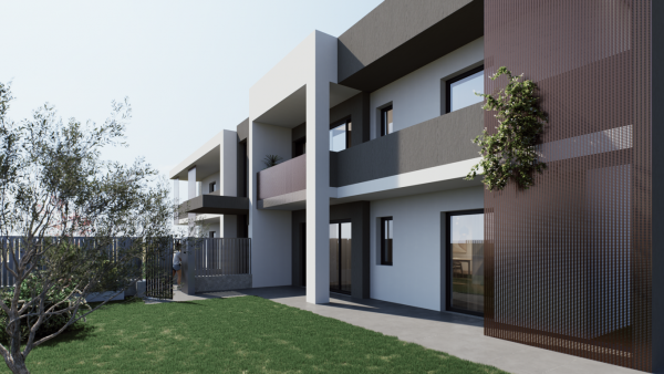 ZANE' - NUOVI TRICAMERE IN QUADRIFAMILIARE GARAGE 70 MQ. - GIARDINO O TERRAZZO